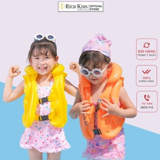 Áo Phao Bơm Hơi, Phao Bơi Bơm Hơi Hình Dễ Thương Bằng Pvc Dành Cho Trẻ Em HÃNG RICHKIDS