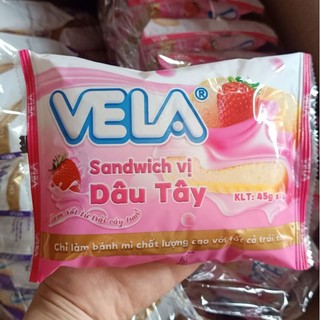 Bánh tươi Vela Sandwich cho bữa ăn sáng hoàn hảo _ Có Đủ Các Vị