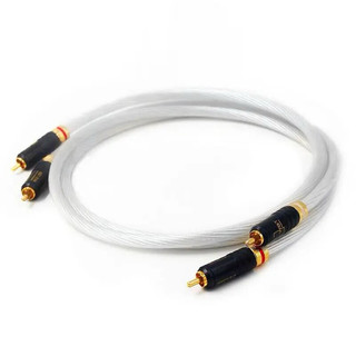 Cặp Dây tín hiệu av lõi bạc -jack mạ vàng cao cấp
