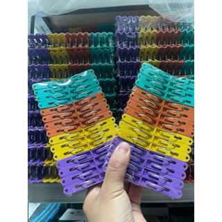 Vỉ 30 chiếc kẹp quần áo bằng nhựa - Kẹp quần áo