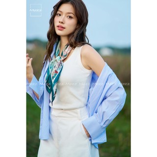 Mozz- quần short trắng