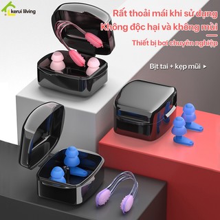 Bịt tai mềm mại thoải mái PIKUP, chống thấm nước bằng silicon, nút chống nước phụ kiện bơi lội