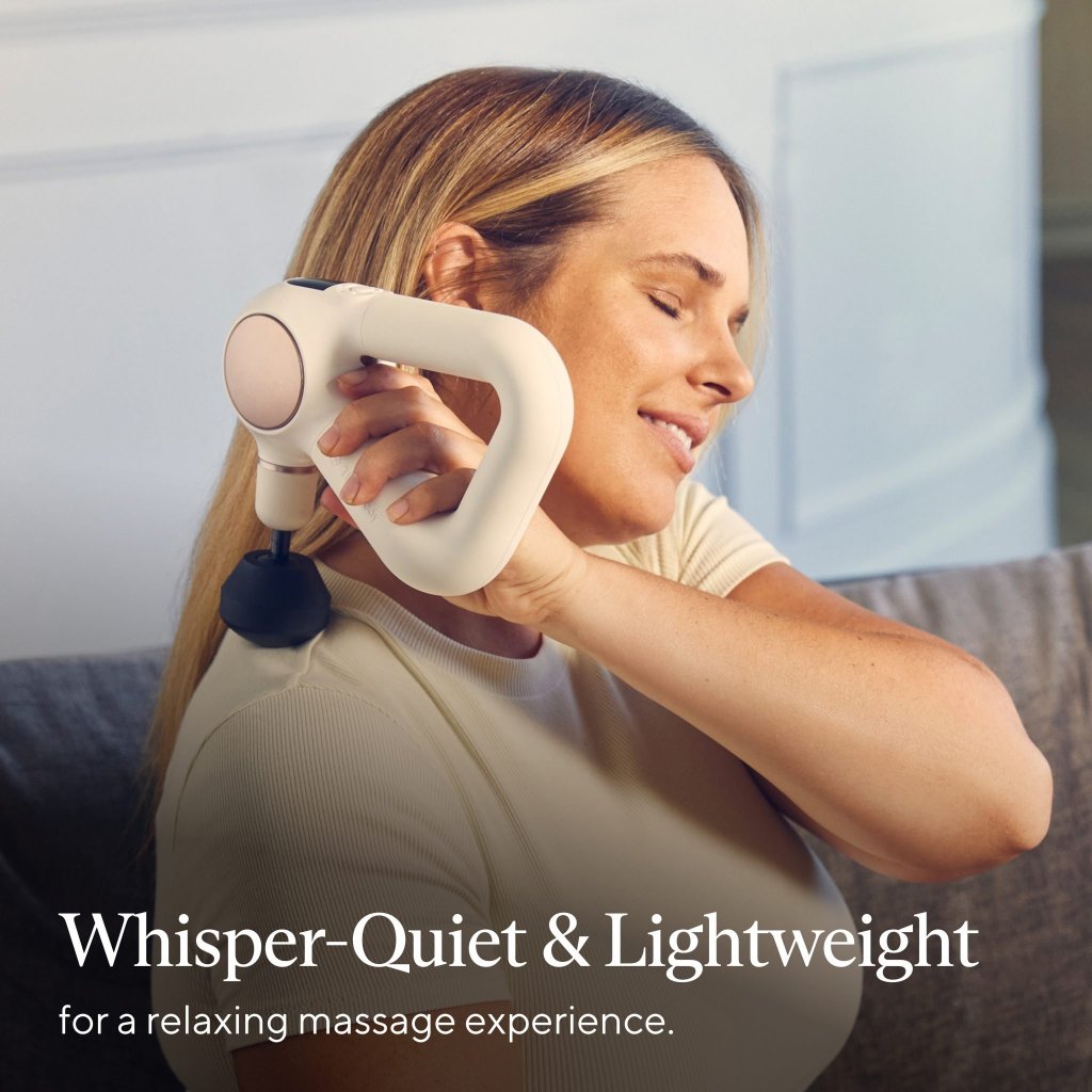 THERABODY Máy massage Theragun Sense trị liệu hít thở thư giãn,kèm 4 phụ kiện,đi sâu 12mm,Đã Đăng Ký FDA_Bảo hành 1 NĂM