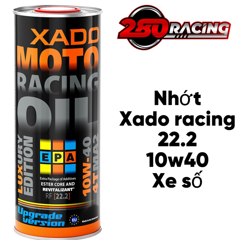 Nhớt Xado Racing Upgrade Version RF22.2