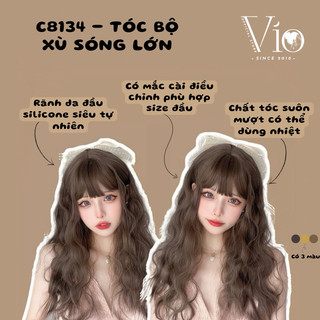 C8134- tóc bộ xù sóng lớn