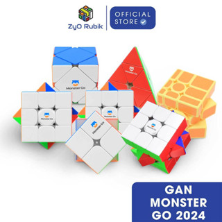  Rubik Gan Monster Go 2024- Combo Rubik Gan Monster Go 2x2 3x3 3x3 M 3x3 AI Pyraminx Skewb Gan Mirror- Zyo Rubik 