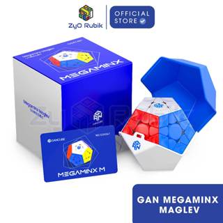  Rubik Biến Thể Gan Megaminx Maglev  Maglev UV  Nhựa Đen  Nhựa Xám 2024- Rubic Hãng Gan Cao Cấp Có Nam Châm- Zyo Rubik 