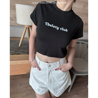 𝐭𝐡𝐞𝐥𝐞𝐭𝐲 | Áo Thun Croptop THELETYCLUB
