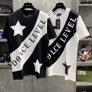 Áo thun Dolce Level hình in cao cấp, Áo phông tay lỡ cổ tròn chất liệu 100% cotton khô cực chất 2024 - Sorashop