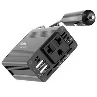 Bộ chuyển đổi dòng điện, biến tần ô tô YOOBAO 150W chuyển đổi dòng 12V sang AC-220V