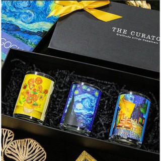 Set nến thơm cao cấp, lấy cảm hứng từ các tác phẩm của Van Gogh | Quà tặng nến thơm | Quà sinh nhật | Quà tặng cho Nữ