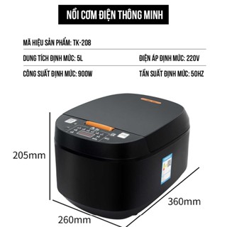 Nồi cơm điện 6L nồi cơm điện đa năng mini đa năng dung tích nồi cơm điện tử nồi cơm điện nhỏ noi com dien