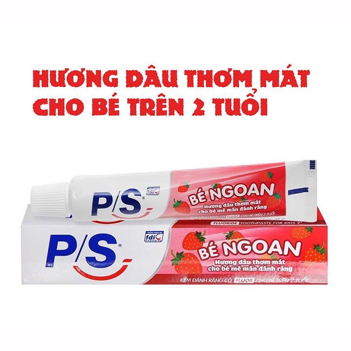 Kem Đánh Răng P/S Bé Ngoan Hương Dâu 35g