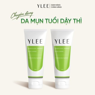 Combo 02 Sữa rửa mặt YLEE cho da dầu mụn tuổi dậy thì