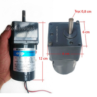 Động cơ motor giảm tốc DC 12vol 60w