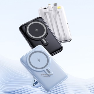 [TÍCH HỢP KO DÂY ] Sạc Pin dự phòng Nhanh Không Dây 15W Và Sạc Có Dây Dung Lượng 10000mAh