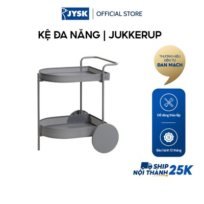 Kệ đa năng | JYSK Jukkerup | kim loại/nhựa | xám đậm | R62xS50xC69cm