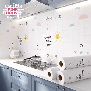 Giấy dán bếp tráng nhôm, miếng decal dán tường nhà bếp chống thấm bền đẹp - Giấy dán tường cao cấp