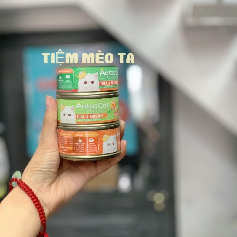 PATE AATAS CAT CHO MÈO LON 80G