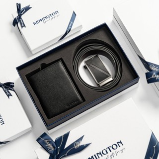 combo ví thắt lưng fullbox chính hãng Remington Ralp in free 3 ảnh và tặng kèm hộp, túi giấy làm quà tặng ny hoặc bố