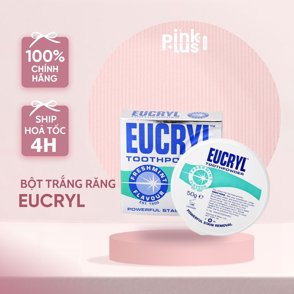 Bột Trắng Răng Eucryl Chính Hãng
