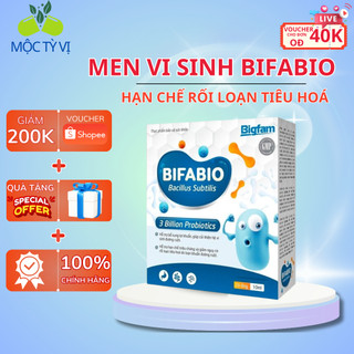 Men vi sinh cải thiện hệ vi sinh đường ruột, bổ sung lợi khuẩn Bifabio Bigfam