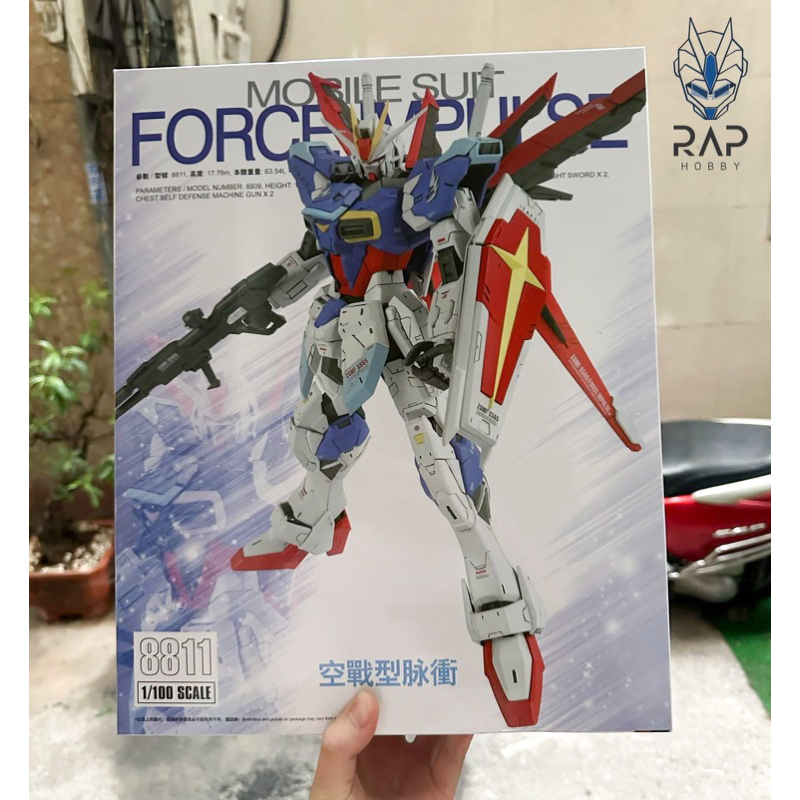 Mô hình lắp ráp Daban 8811 MG 1/100 Force Impulse Mobile Suite