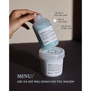 Minu - dầu gội xả nuôi dưỡng màu tóc nhuộm