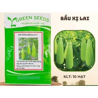 Hạt giống bầu xanh baby siêu trái gói 10 hạt