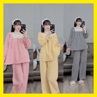 [ MẶC ĐƯỢC SAU SINH ] Đồ bầu mặc nhà dáng dài thu đông - Bộ bầu sau sinh thiết kế