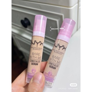 Che khuyết điểm NYX bare with me - triệt sắc che phủ cao che mụn quầng thâm mắt bộ trang điểm chính hãng CKD chumia