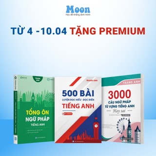 Combo 3 sách ID ôn luyện THPT quốc gia Tiếng anh cô Trang Anh