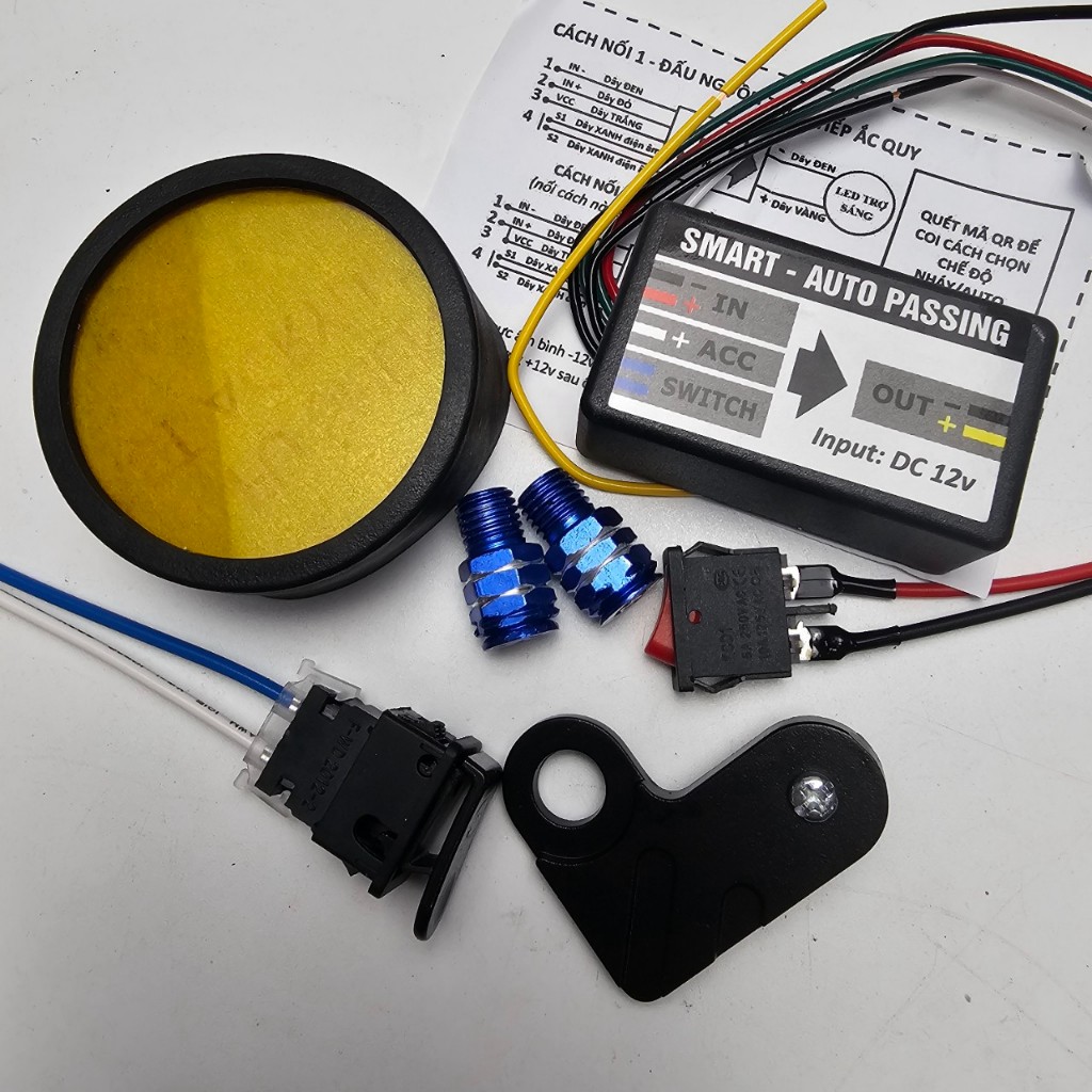 phụ kiện lắp đèn trợ sáng 1 màu như l4x, l9x, l6x, l4,......