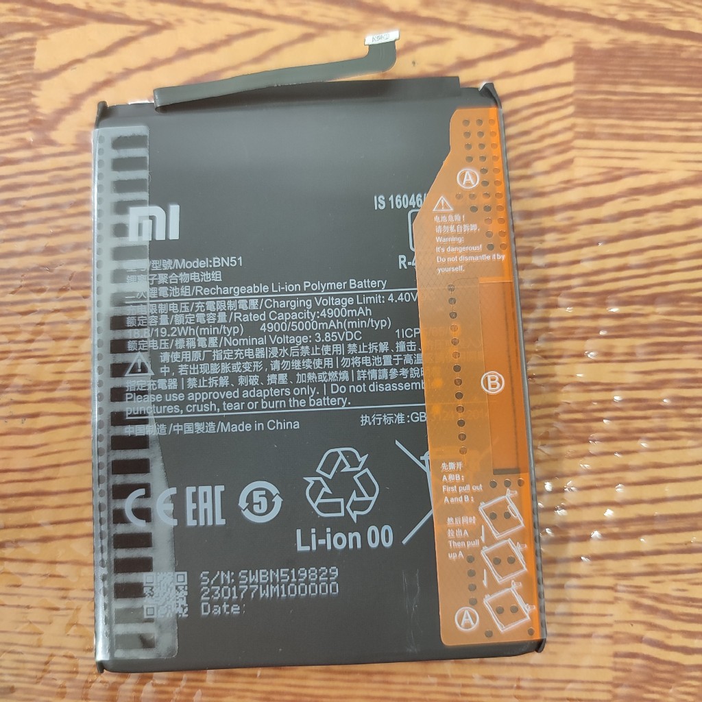Pin Xiaomi Redmi 8 / 8A (BN51) - new