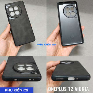 [Oneplus 12] Ốp lưng da AIORIA chống sốc,chống va đập cao cấp