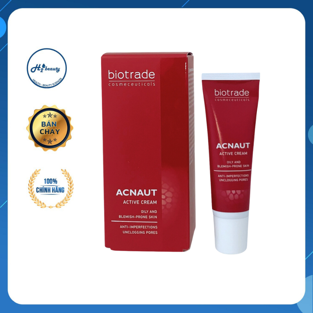 Kem chấm mụn hoạt tính Biotrade Acnaut Active Cream