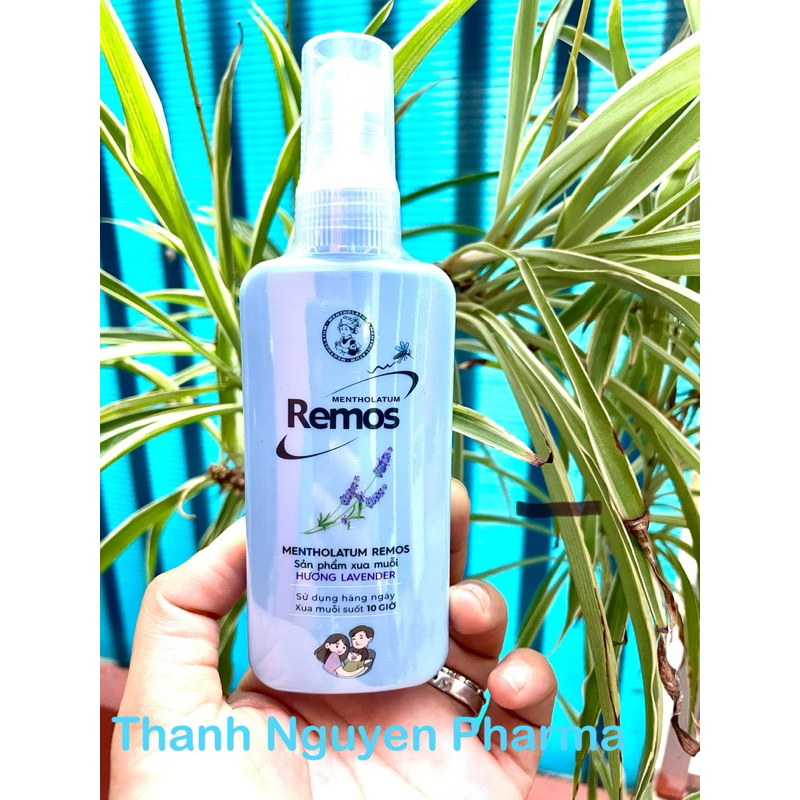 Remos xịt - Chống muỗi cho người lớn và trẻ em