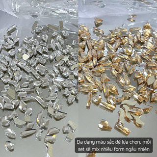 set đá khối chân bằng mix mẫu(100v)