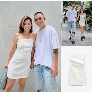 VÁY CÚP NGỰC TRẮNG ZARA XUẤT