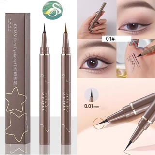 Bút kẻ mắt kẻ mi dưới, bút kẻ bọng mắt svmy lameila đầu mảnh 0.05mm lâu trôi bền màu km42