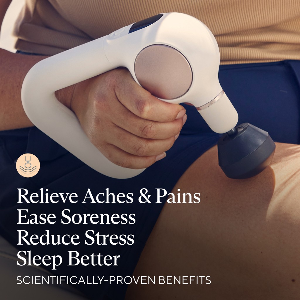 THERABODY Máy massage Theragun Sense trị liệu hít thở thư giãn,kèm 4 phụ kiện,đi sâu 12mm,Đã Đăng Ký FDA_Bảo hành 1 NĂM