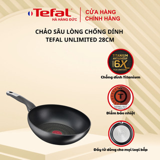 Chảo sâu lòng chống dính Tefal Unlimited 28cm - Made in France