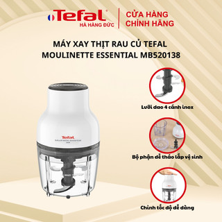 [Hà Hàng Đức x Tefal VN] Máy xay thịt rau củ quả Tefal Moulinette Essential MB520138