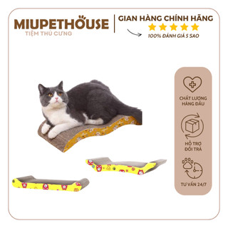 Thảm cào móng cho mèo giúp mèo cào sạch và mòn bớt móng - MiuPet House