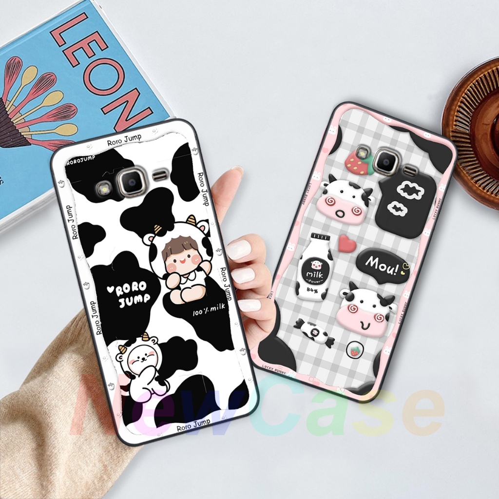 Ốp lưng Samsung J2 Prime in hình gấu cute,bò sữa 3D cute dễ thương bảo vệ điện thoại.