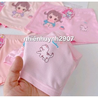 ( Set 5 Quần ) Quần Chip Co Giãn Bé Gái 8 - 32kg.