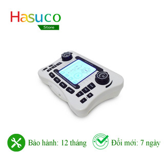 Máy massage xung điện châm cứu trị liệu 4 miếng dán kết hợp dép massage chân beame SYK-308B