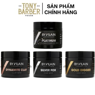 [Full Line] Sáp vuốt tóc By Vilain [Gold Digger - Dynamite Clay - Silver Fox] 65ml
