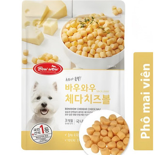 Phô mai viên cho chó BOWWOW 100G