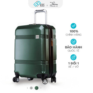 Vali Du Lịch SKYWAY GLACIER BAY size L 28 inch, Nhựa PET x PC FILM Chống Va Đập, Thương hiệu Mỹ